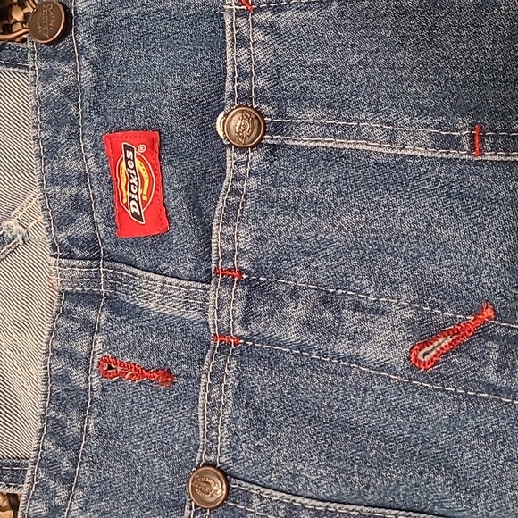 DICKIES DENIM OVERALLS - Picture 4 of 11
